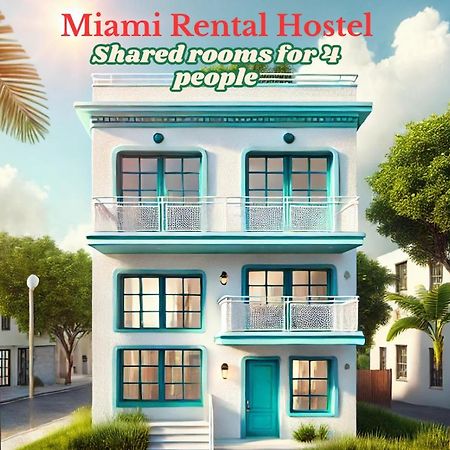 103 Miami Shared Rooms For Men Central Comfortable, Affordable ภายนอก รูปภาพ