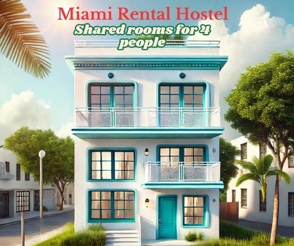 103 Miami Shared Rooms For Men Central Comfortable, Affordable ภายนอก รูปภาพ
